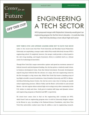 Engineering A Tech Sector